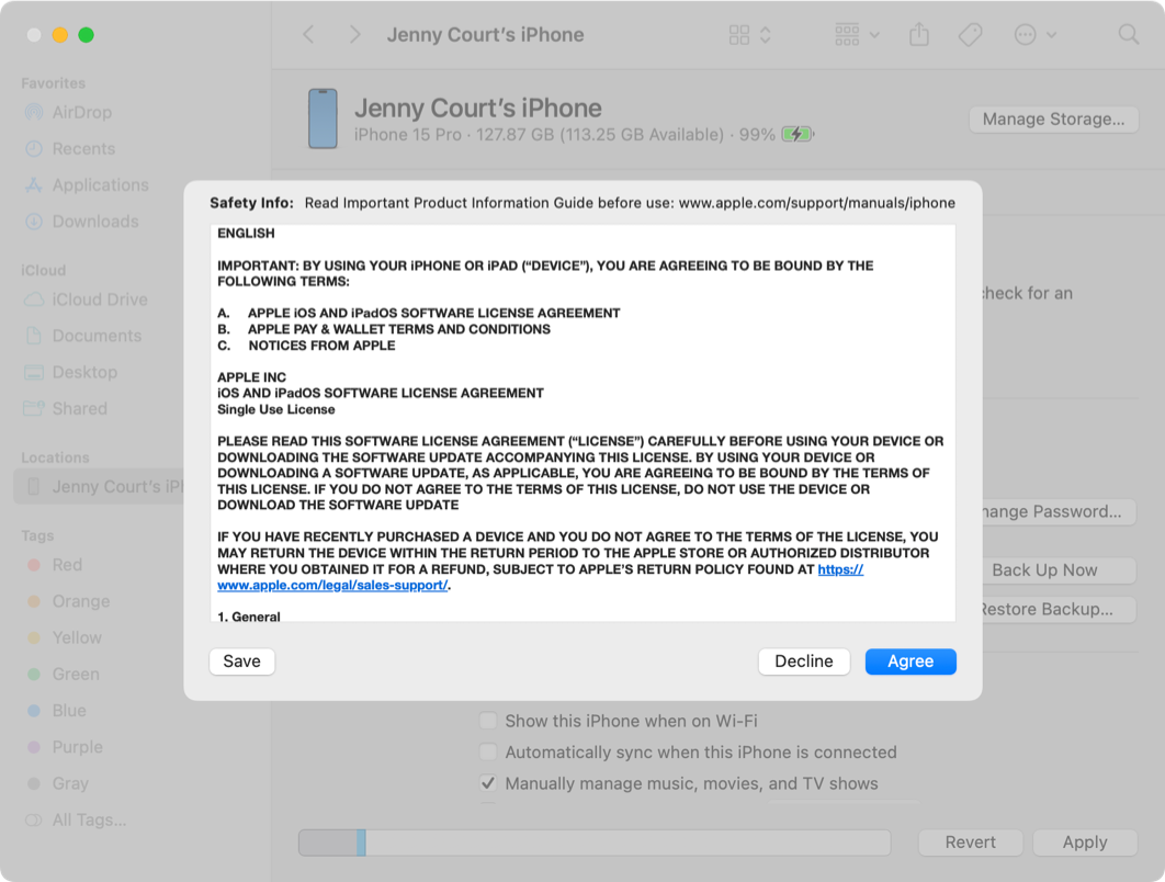 Apple-Device-Support Ausbildungsressourcen